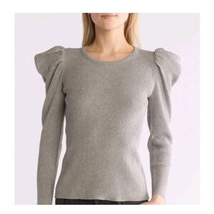 Joes ribbed sweater in heather grey new w tags size large
MSRP $148